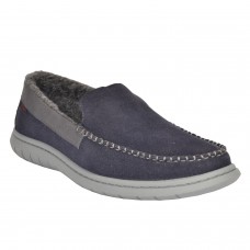 TSF CASUAL with winter fur SHOES FOR MEN'S (BLUE) 